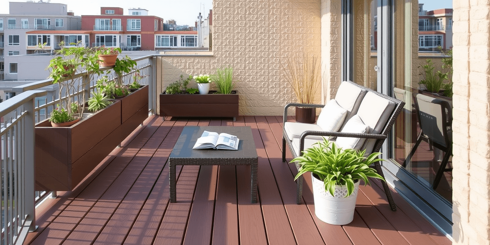 Design Ideas: Transform Your Balcony with WPC Decking