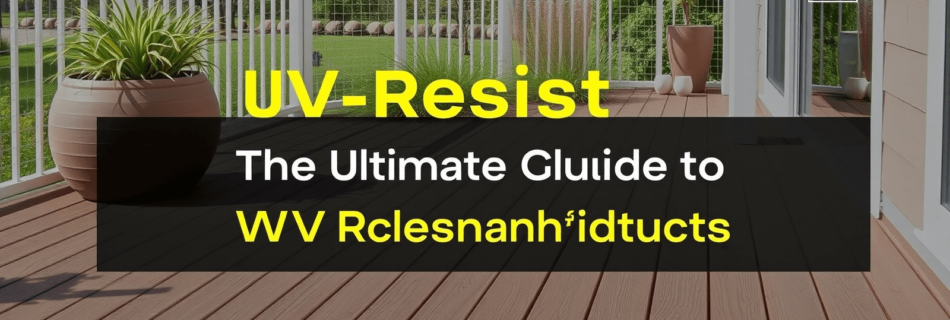 The Ultimate Guide to UV-Resistant WPC Products: Durability and Aesthetics Combined