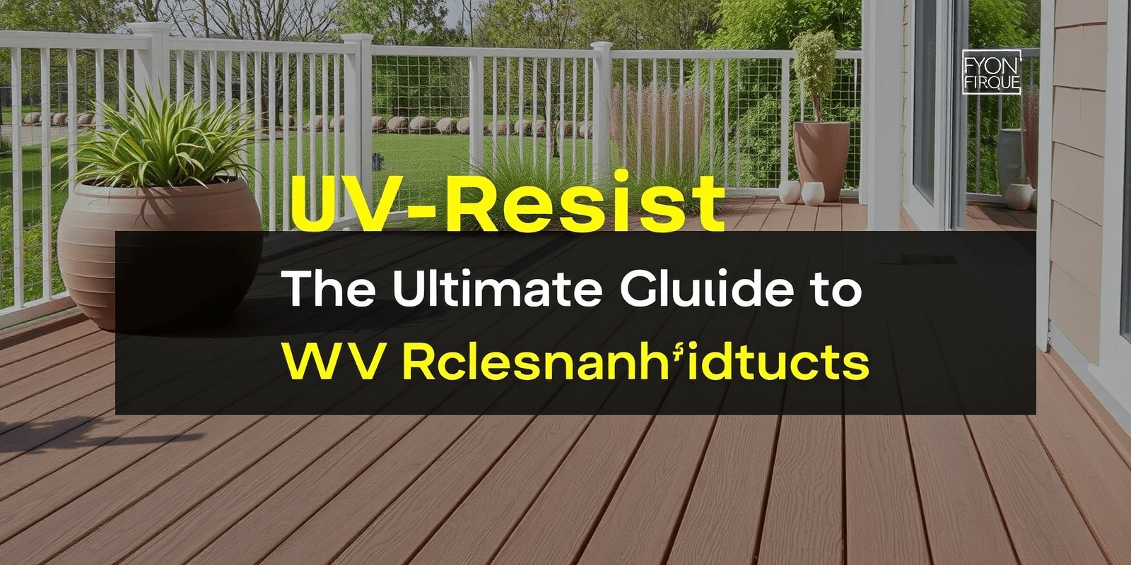 The Ultimate Guide to UV-Resistant WPC Products: Durability and Aesthetics Combined